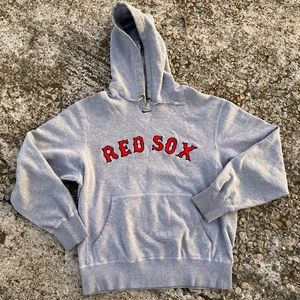 Nike center swoosh Red Sox hoodie